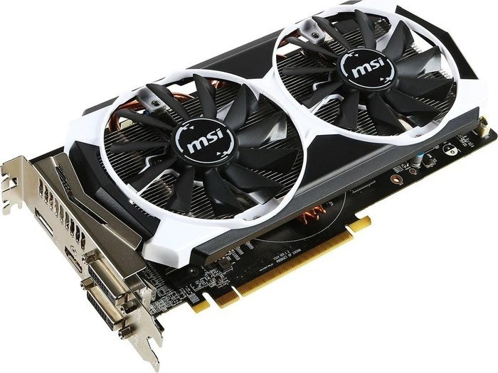 MSI Radeon R9 380, R9 380 2GD5T OC, 2GB GDDR5, 2x DVI, HDMI, DP