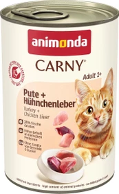 animonda Carny Adult Pute und Hühnchenleber, 9.60kg (24x 400g)