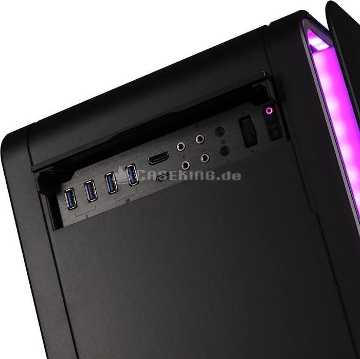 Phanteks Enthoo Elite, schwarz, Glasfenster