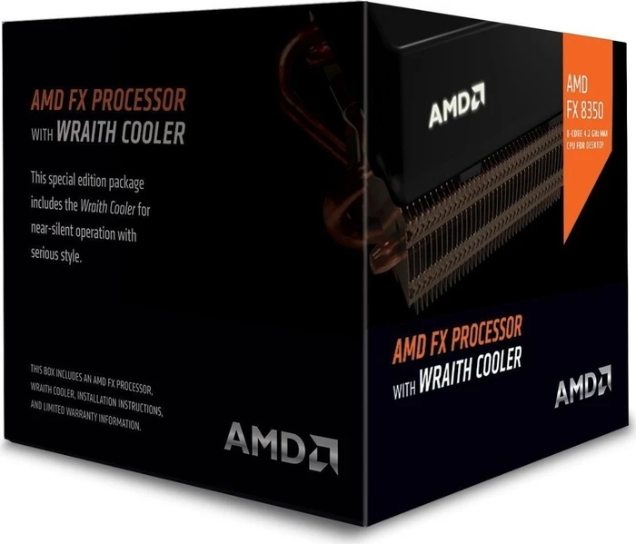AMD FX-8350, 8C/8T, 4.00-4.20GHz, boxed mit AMD Wraith