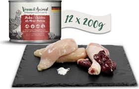 Venandi Animal Kalb als Monoprotein, 2.40kg (12x 200g)