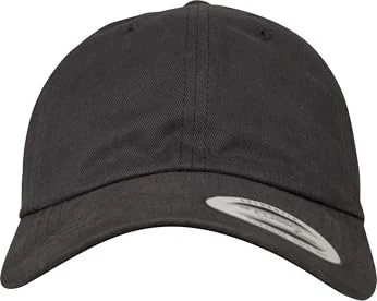 Flexfit YP Classics Peached Cotton Twill Dad Kappe schwarz