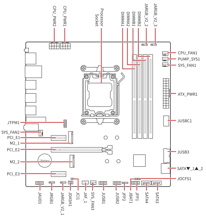 MSI B850M Gaming Plus WIFI6E (AMD AM5)