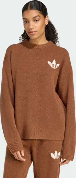 adidas Athletic Dept Sweatshirt preloved brown (Damen)