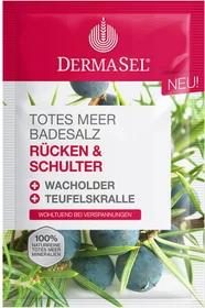 Dermasel Totes Meer Rücken & Schulter Badesalz, 80g