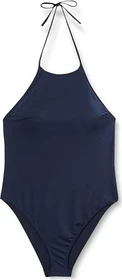Calvin Klein Meta Legacy Neckholder Badeanzug dark sapphire (Damen)