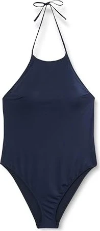 Calvin Klein Meta Legacy Neckholder Badeanzug dark sapphire (Damen)