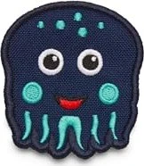 Affenzahn Klett Badge Oktopus
