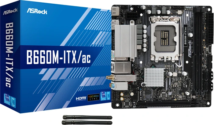 ASRock B660M-ITX/ac (Intel 1700)