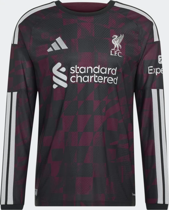 adidas Liverpool FC Authentic 2026/2027 Ausweichtrikot langarm (Herren)