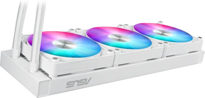 ASUS MAX Gaming LC 360 ARGB LCD White Edition, weiß