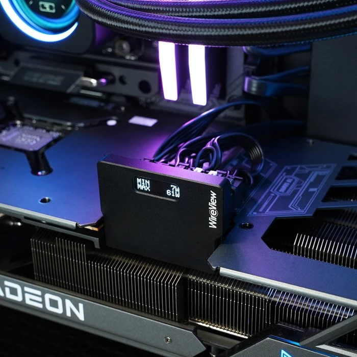 Thermal Grizzly WireView GPU Normal, 180°, 1x 8-Pin PCIe