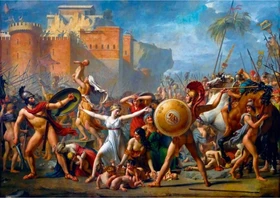 Bluebird Puzzle Jacques-Louis David The Intervention of the Sabine Women, 1799