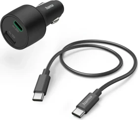 Hama Kfz-Ladegerät USB-C/USB-A PD 32W schwarz