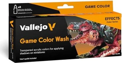 Vallejo Game Color Effects Color Series Wash Farbset, 8-tlg.