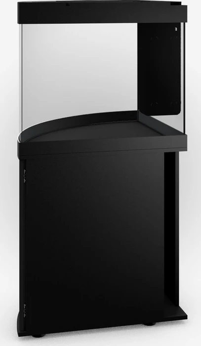 Juwel Trigon 190 LED Aquarium-Set mit Unterschrank, schwarz/schwarz, 190l