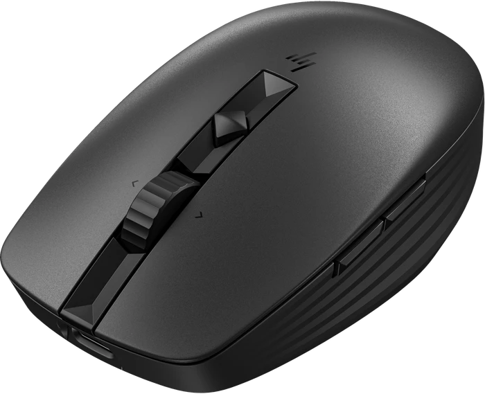 HP 715 Rechargeable Multi-Device Mouse schwarz, USB/Bluetooth