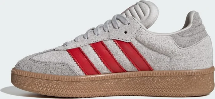 adidas Samba XLG grey one/better scarlet/gum