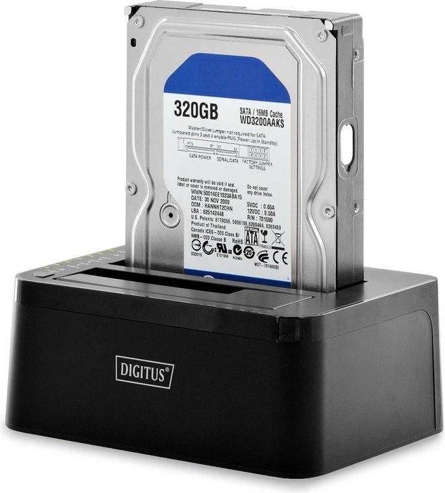 Digitus Duale HDD Docking Station SATA, USB-B 3.0