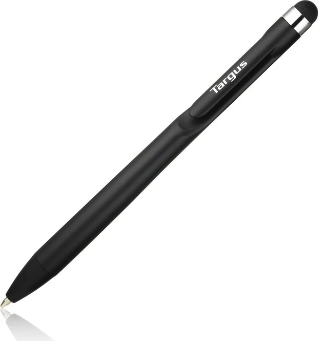 Targus antimikrobieller 2-in-1 Stylus & Kugelschreiber, schwarz