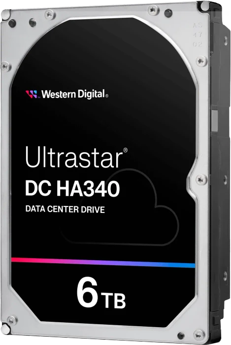 Western Digital Ultrastar DC HA340 6TB, SE, 24/7, 512e / 3.5" / SATA 6Gb/s