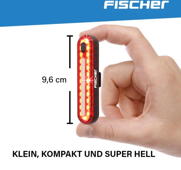 Fischer Akku-USB-LED 80 Lux Beleuchtungsset