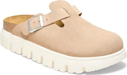 Birkenstock Boston Chunky Veloursleder (Damen)