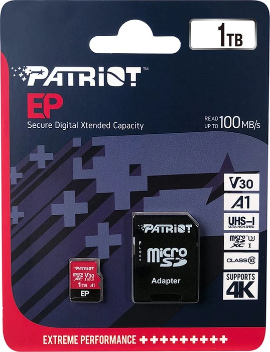 Patriot EP R90 1TB Kit, UHS-I U3, A1, Class 10