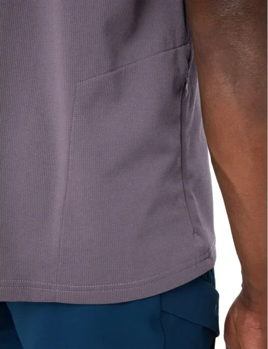 Vaude Adlux HZ Trikot kurzarm purple ash (Herren)