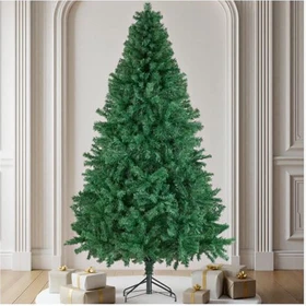TecTake Künstlicher Weihnachtsbaum Tanne Dasher, 210cm
