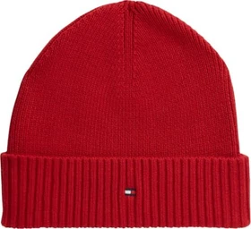 Tommy Hilfiger Flag Kaschmir Beanie medium red