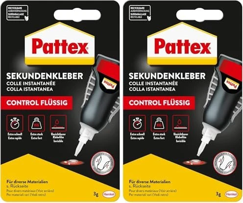 Pattex PST2C Flüssig Matic Sekundenkleber, 3g