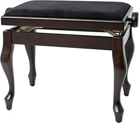 Gewa Pianobank Deluxe Classic schwarz hochglanz