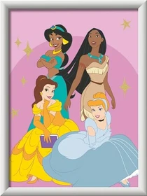 Ravensburger Malen nach Zahlen Disney Prinzessinnen