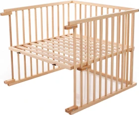 Babybay Kinderbett-Umbausatz für Original Beistellbett natur lackiert
