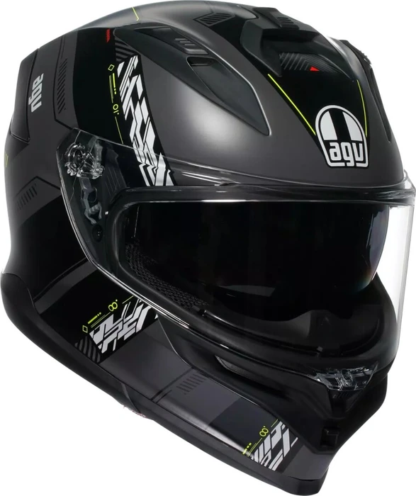 AGV K7 Kyber matt gelb/grau