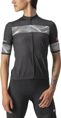 Castelli Fenice Trikot kurzarm light black/white (Damen)