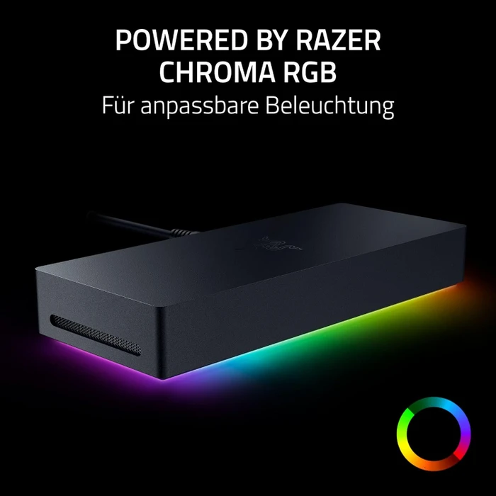 Razer Thunderbolt 5 Dock, schwarz, EU, Thunderbolt 5 [Buchse]