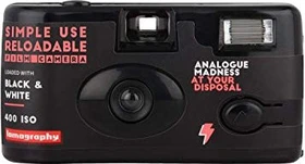 Lomography Simple Use Reloadable Filmkamera Black & White