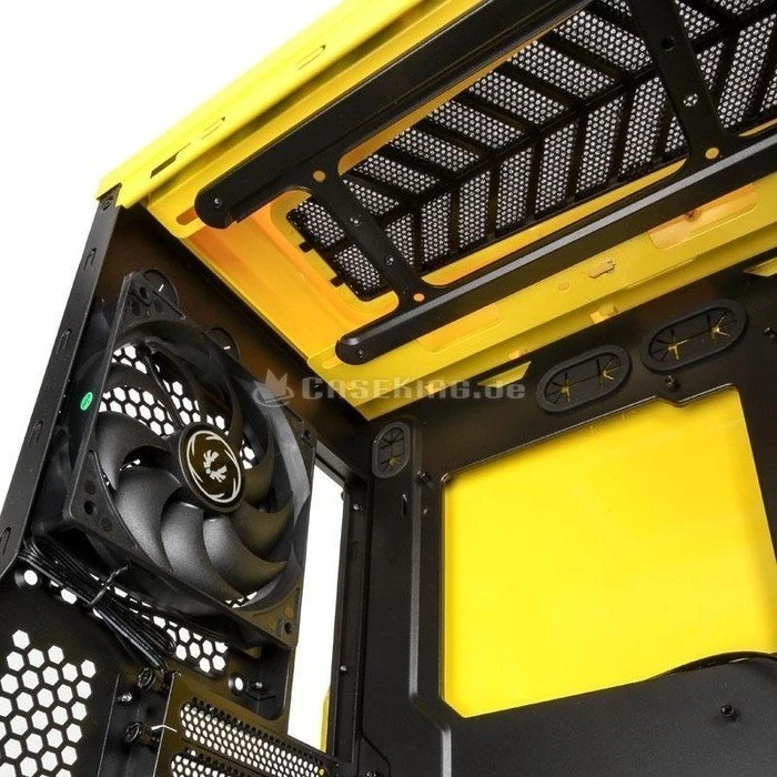 BitFenix Aegis Core gelb, Acrylfenster