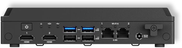 ASUS NUC 13 Rugged - Tall - Bravo Canyon - NUC13BRF / BNUC13BRFA200B02I, Atom x7211E, EU-Netzkabel