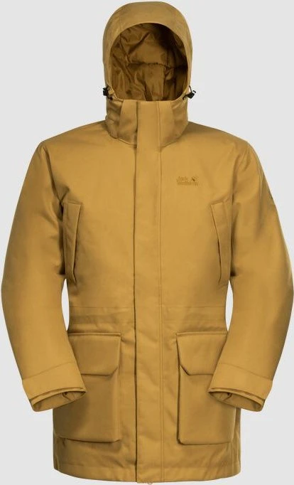 Jack Wolfskin Fierce Wind Funktionsmantel golden amber (Herren)