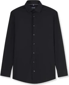 OLYMP Luxor 24/Seven Global Kent Hemd langarm schwarz (Herren)