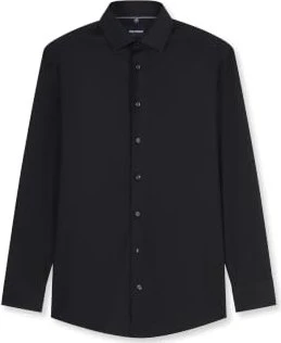 OLYMP Luxor 24/Seven Global Kent Hemd langarm schwarz (Herren)