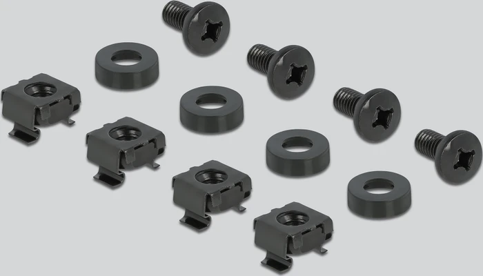 DeLOCK 10" Panel, mit Öffnung, schwarz, 2HE