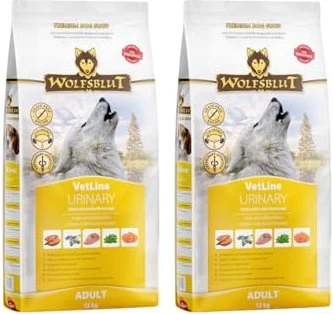 Wolfsblut VetLine, Urinary, mit Huhn und Süßkartoffeln, 24kg (2x 12kg)