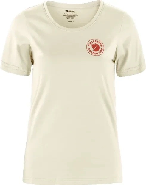 Fjällräven 1960 Logo Funktionsshirt kurzarm chalk white (Damen)