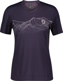 Scott Trail Flow Pro Trikot kurzarm dark purple (Damen)