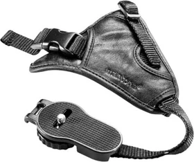 Mantona First Class Lederhandschlaufe schwarz