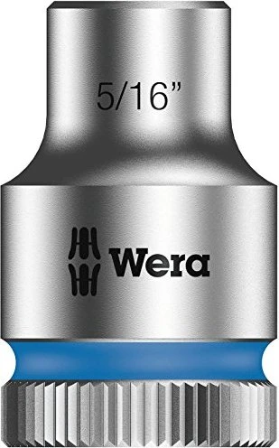 Wera 8790 HMB Zyklop Außensechskant Steckschlüssel 3/8" zöllig, 5/16"x29mm